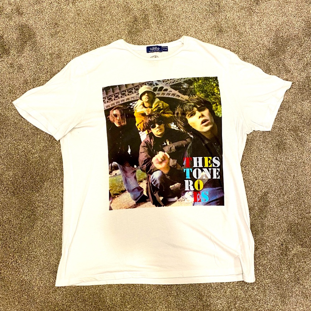 Top Man The Stone Roses Band T-Shirt - Men’s Size XL